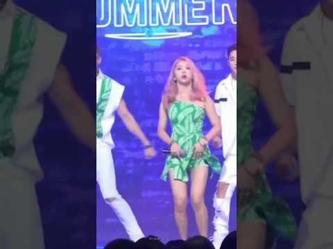 [Fancam] Hola Hola - Jiwoo KARD 170727
