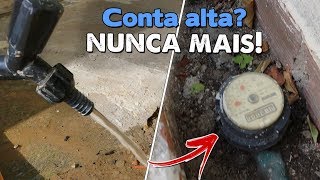 NUNCA MAIS PAGUE  CONTA DE ÁGUA ALTA -ISSO VIROU FEBRE NA HIDRÁULICA