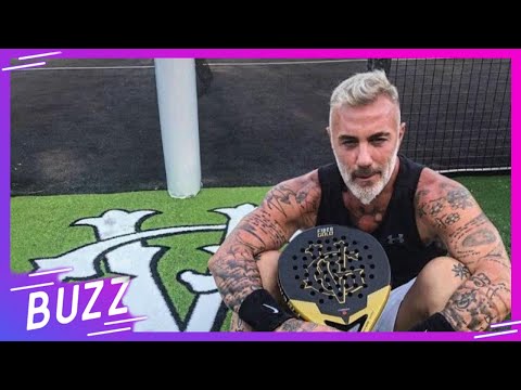 Gianluca Vacchi llevó su afición por la práctica del pádel a otro nivel | Buzz