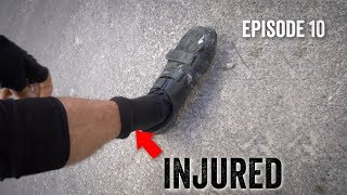 INJURED MY ANKLES! - London2Africa Episode 10