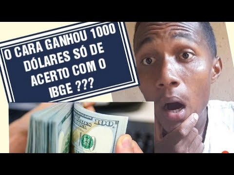 1000 DÓLARES, DE FÉRIAS E 13° DO IBGE 2017/ MEU ACERTO COM O IBGE NO CENSO AGROPECUÁRIO.