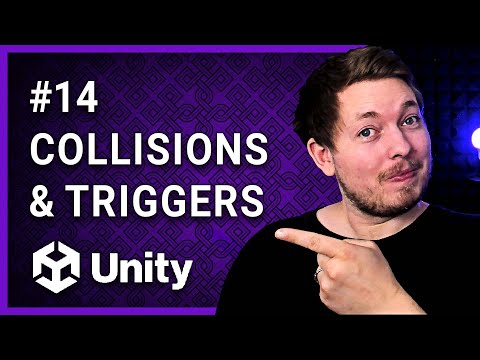 #14 | COLLISIONS AND TRIGGERS IN UNITY 🎮 | Unity For Beginners | Unity Tutorial