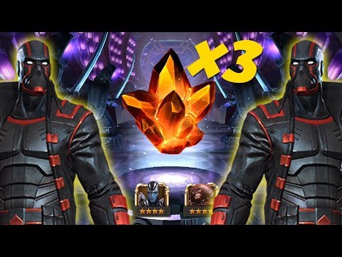 3x 4 Star Crystal Opening | Hunting Night Thrasher: Marvel Contest of Champions