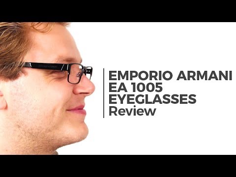 Emporio Armani EA 1005 Eyeglasses Review | SmartBuyGlasses