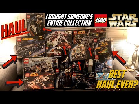 I Bought Someone's ENTIRE Vintage LEGO STAR WARS Collection! (1999 2005 Sets WITH BOXES!)