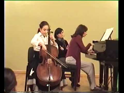 Tchaikovsky-Sentimrntal vals chello  Lizi Ramishvili 11 years old