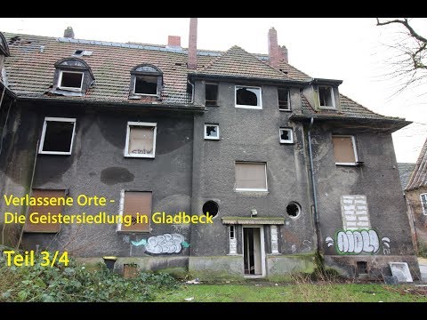 Abandoned Places - The Ghost Settlement in Gladbeck on January 20, 2018 - Part 3/4 - Documentary ...