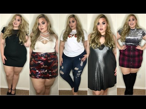 HUGE Clothing Haul + Try-On ♡ BooHoo, Torrid, Pacsun & More | January 2017