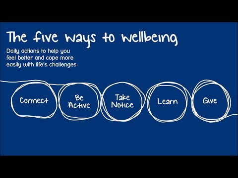 The 5 ways to wellbeing