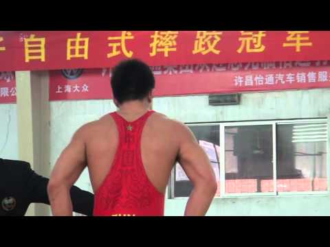 Chinese Freestyle Wrestling -- 120kg Match