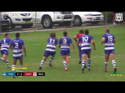 2018 IDRL Round 1 1st Grade Highlights - Thirroul Butchers V Western Suburbs