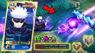 Download lagu TOP 1 GLOBAL XAVIER BEST 1 HIT BUILD 2026! (100% BROKEN) | NEW REVAMP XAVIER ' GOJO SATORU' GAMEPLAY mp3