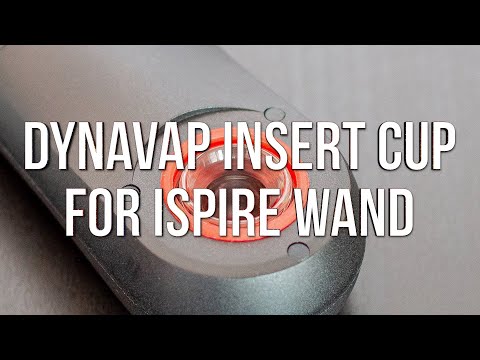 Glass DynaVap Insert Cup For Ispire Wand - Product Demo | GWNVC's Vaporizer Reviews