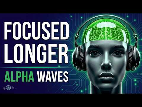 Steady Focus Music for Computer Work | Stay Focused Longer (Alpha Monaural Tones)