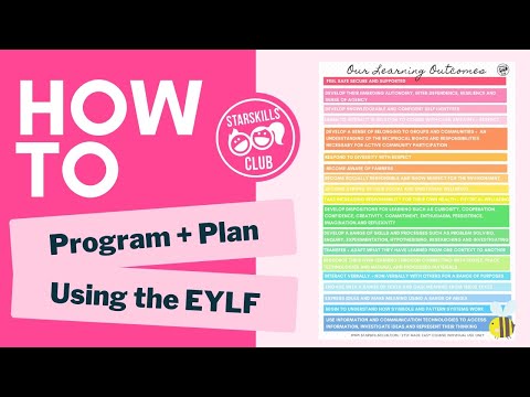 How to Program Using the EYLF l EYLF Course l EYLF PD l Everything EYLF