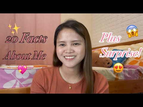 20 Facts About Me✨ + First Give Away! | By: Clariza Arganda