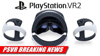 PlayStation VR2 Headset Revealed PSVR2 BREAKING NE