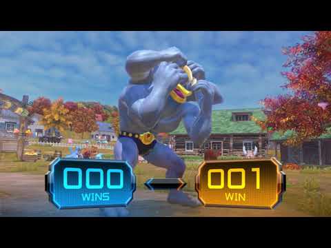 HaruHazu (Machamp) vs SkyRasen (Lucario) Pokken at Legendary Wolf Games - 10/2/18
