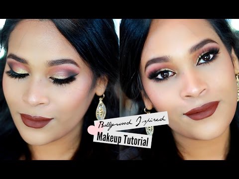 Bollywood Inspired Date Night Makeup Tutorial - MissLizHeart Video