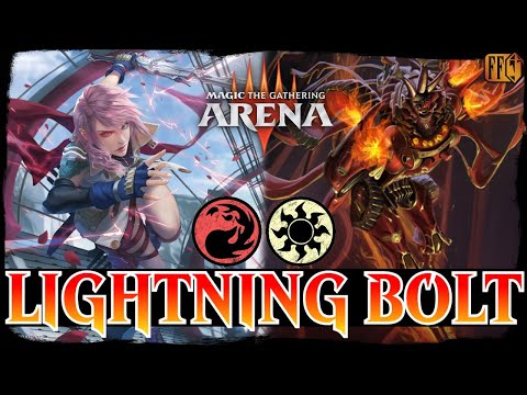 LIGHTNING BOLT | MTG Arena - Boros Aggro Burn Mobilize Double Damage FINAL FANTASY Standard Deck
