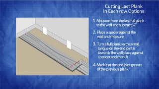 Cutting and Measuring Plank Flooring for Installation | Tips and Tricks