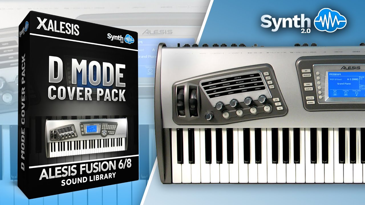 SCL038 - ( Bundle ) - D-Mode Cover Pack + Famous Sounds Collection - Alesis Fusion 6/8 Video Preview
