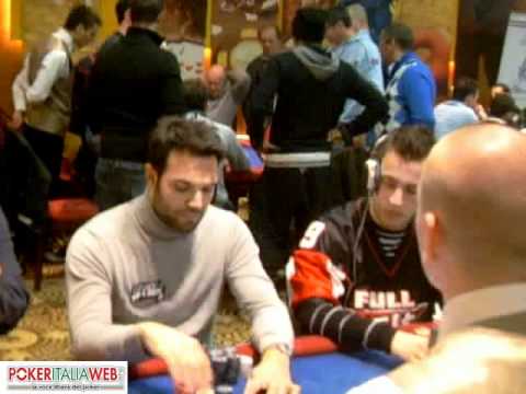 La Notte del Pokerclub 2011 Day2. Filippo Candio e Fabrizio Baldassari fianco a fianco