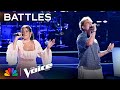 Aiden Ross and Ava Nat Pair Perfectly in Emotional Duet of "What a Time" | The Voice Battles | NBC
