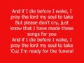 The Prayer- KiD CuDi (w/ Lyrics) 
