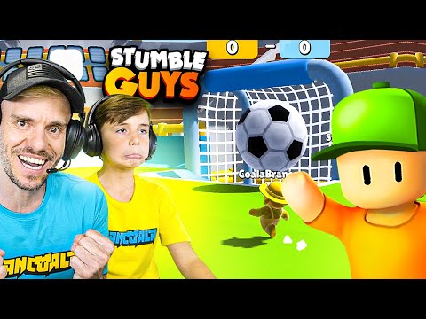 FUTEBOL NO STUMBLE GUYS - Família Brancoala Games