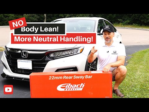 Eibach Rear Sway Bar Install (How-To) - (2019 Honda Accord 2.0)
