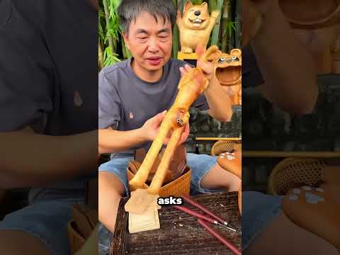 Grandpa's wooden tricks are actually genius #diy #woodworking #shorts