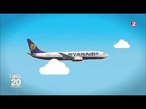 PAY TO FLY - Ryanair - 20h de France 2 (JT du 28/10/2015) [ENG & NL subs]