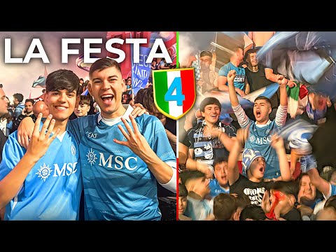 🔵🏆 FESTA NAPOLI CAMPIONE D'ITALIA: Ecco Com'è Andata la Notte dello Scudetto!