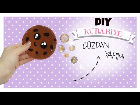 DIY 🍪 Kurabiye Cüzdan Yapımı 💸┊ DIY 🍪 Cookie Coin Bag 💰💸