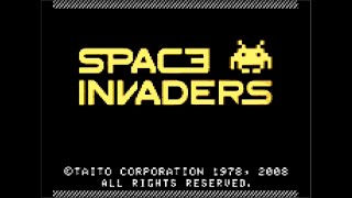 ATARI XL / XE += SPACE INVADERS =+ ALTERNATIVE TITLE VERSION