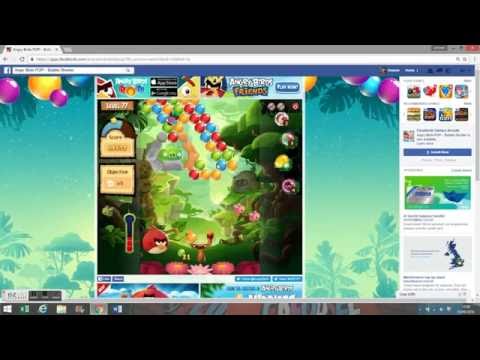 Angry Birds POP! on Facebook - Level 77 Walkthrough