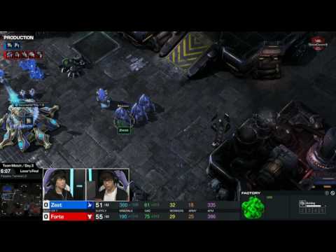 VSL SC2 - Zest vs Forte [PvT] - 2017 S1 Team Match - Loser's Finals 1Set