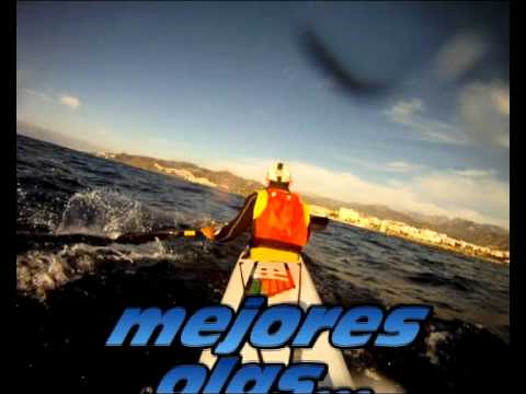 surfski nelo training center costa del sol downwind Enero 2012.avi