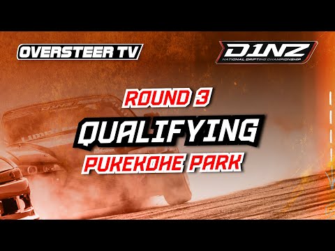 D1NZ 2026 • New Zealand Drift Championship LIVE • Round 3 •  Qualifying • Pukekohe Park Raceway