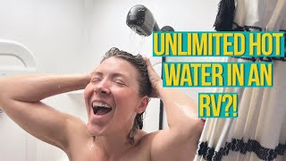 How to Install a Tankless Water Heater in an RV // Fogatti InstaShower 8 Pro