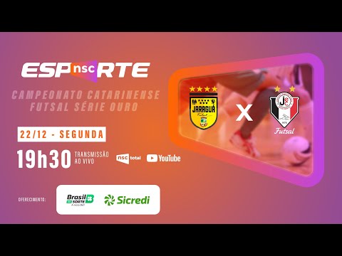 JARAGUÁ X JEC | FINAL SÉRIE OURO CAMPEONATO CATARINENSE DE FUTSAL | JOGO DE VOLTA