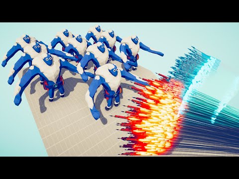 10x ICE GIANT vs EVERY GOD | TABS - Totally Accurate Battle Simulator