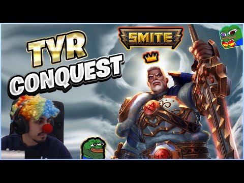 TYR, UN DÍA MÁS EN LA OFICINA | Julio | Smite Ranked Conquest 📝