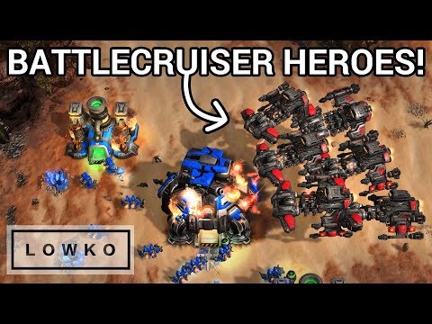 StarCraft 2: BATTLECRUISER HEROES! (Maru vs INnoVation)