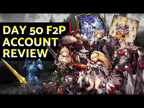 F2P Account Review at Day 50 | [WOTV] War of the Visions: Final Fantasy Brave Exvius