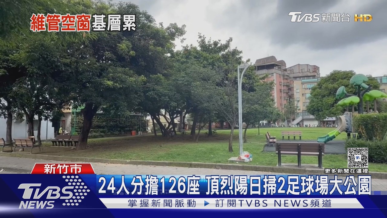 影音/廠商落跑!24名公務員「頂34度高溫」接手126座公園