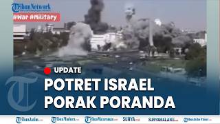 🔴PENAMPAKAN ISRAEL JADI TARGET RUDAL IRAN, Kondisi Porak Poranda di Sejumlah Wilayah