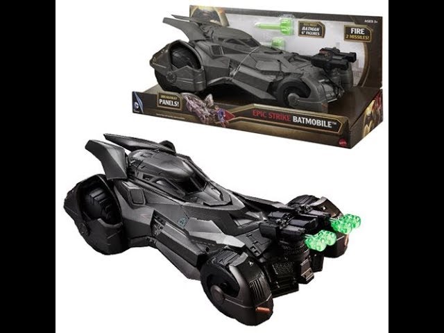 Vídeo relacionado con BATMAN DC Comics - Pack Figura Batmóvil - Figura de Acción 30 cm y Coche Superheroes Juguetes - Juguetes Niños 3 Años +