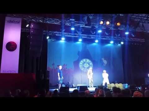 Cosmin Agache vs Alexinho (1/2 Final of Beatbox Shootout @ vokal.total.2015 in Graz, Austria)